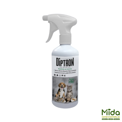 Repelente natural de insectos para mascotas de DIPTRON 500ml