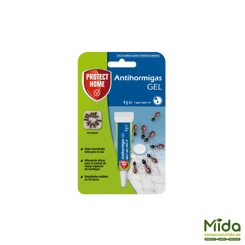 Gel anti hormigas PROTECT HOME Baythion 4g para interior y exterior