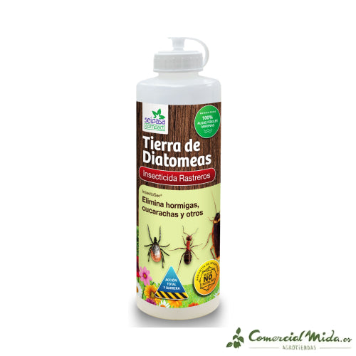 SEIPASA COMPACT InsectoSec Tierra de Diatomeas Insecticida Rastreros 100gr.