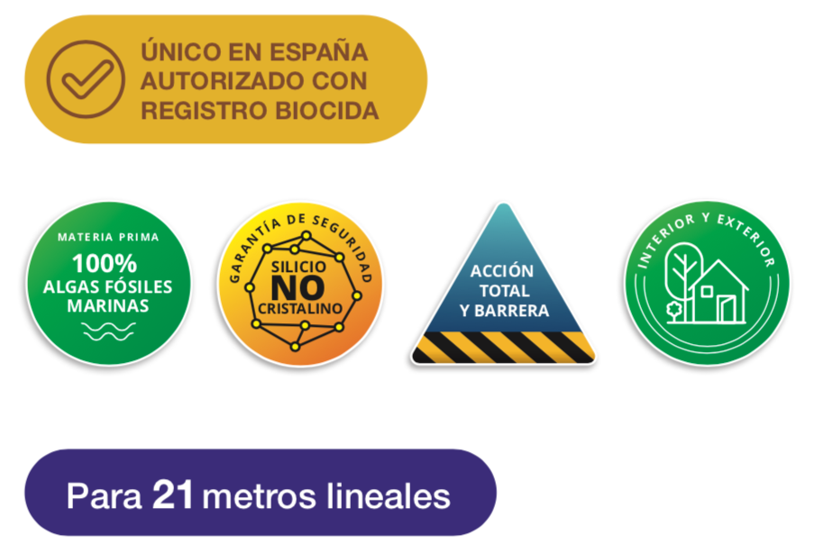 InsectoSec Tierra de Diatomeas Biocida