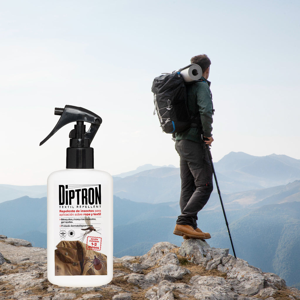 Diptron Textil ejemplo de uso en Montañismo