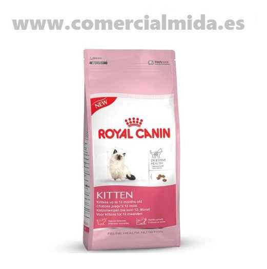 Pienso ROYAL CANIN KITTEN para gatos cachorros, control digestivo para gatos cachorros