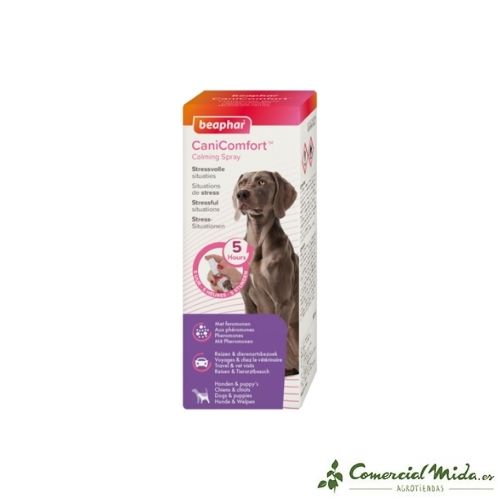 Spray CaniComfort 60 ml anti-estrés para perros de Beaphar