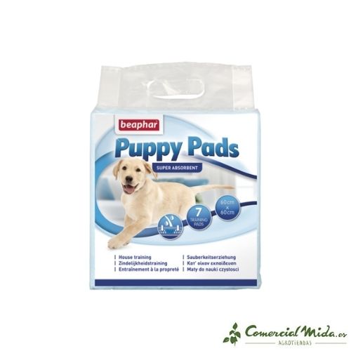 Empapadores para perros Puppy Pads 7 unidades de Beaphar