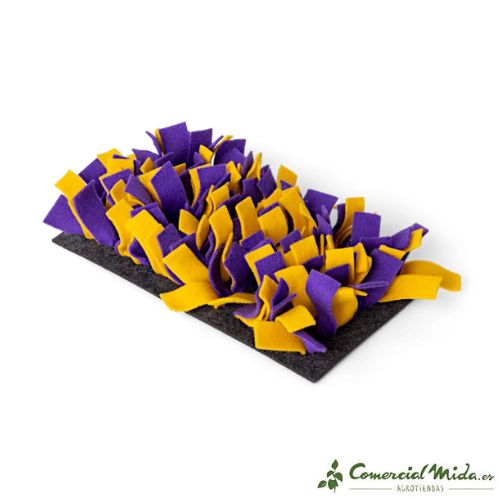 Bunny Interactive Snufflemat Fieltro Morado Amarillo