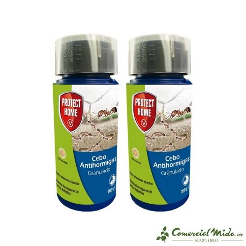 Pack Ahorro Cebo anti hormigas PROTECT HOME 2 x 200g
