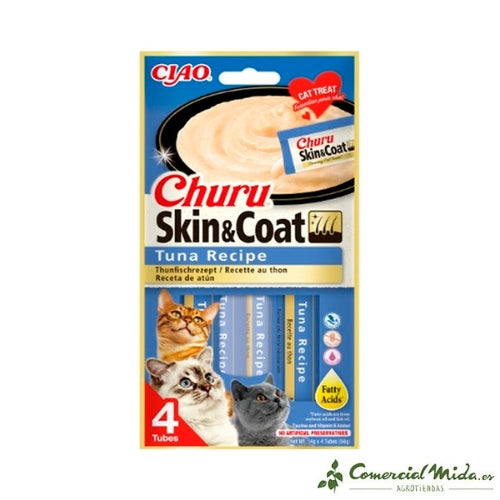 Churu CAT Snack Gatos Crema Receta de atún