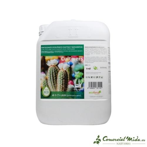Cultivers abono líquido cactus ecológico 10L