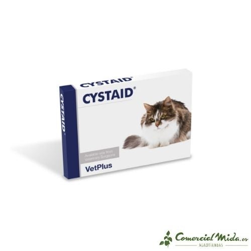 Vetplus Cystaid Plus Gatos caja de 30 cápsulas