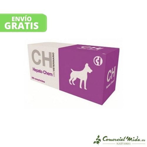 Hepato Chem de Chemical Ibérica 300 comprimidos para Perros