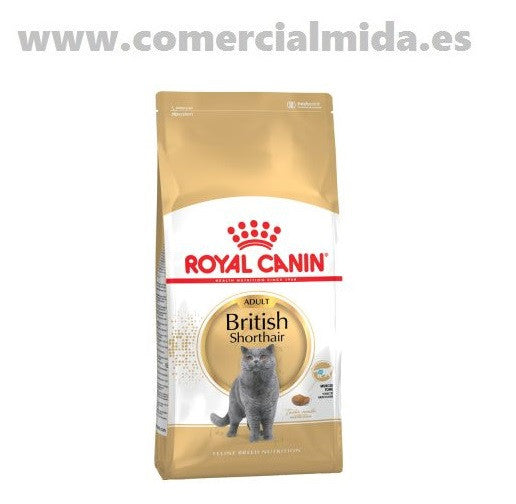 Pienso ROYAL CANIN BRITISH SHORTHAIR para gatos adultos