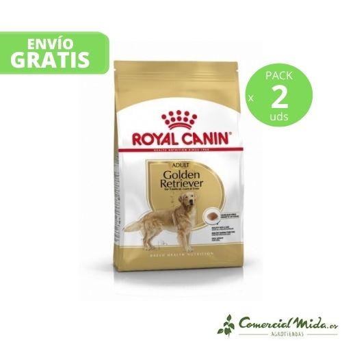   ROYAL CANIN GOLDEN RETRIEVER ADULT pack de 2 unidades