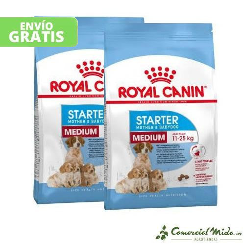 ROYAL CANIN MEDIUM STARTER pack de 2 unidades