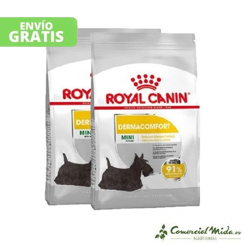 Royal Canin Mini Dermacomfort pack de 2 unidades