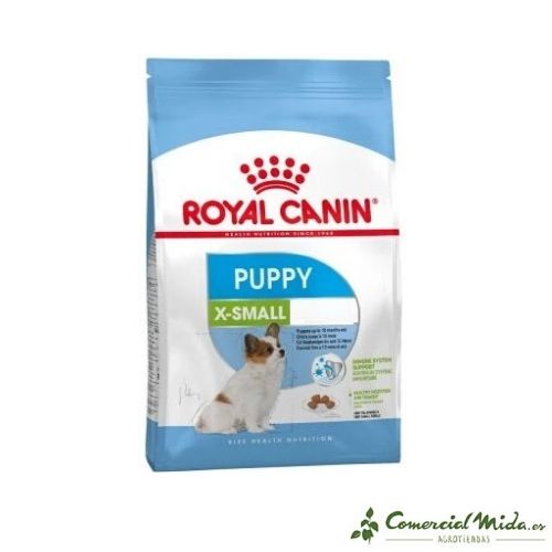 Pienso ROYAL CANIN X-SMALL PUPPY para perros miniatura cachorros (Hasta 10 meses)