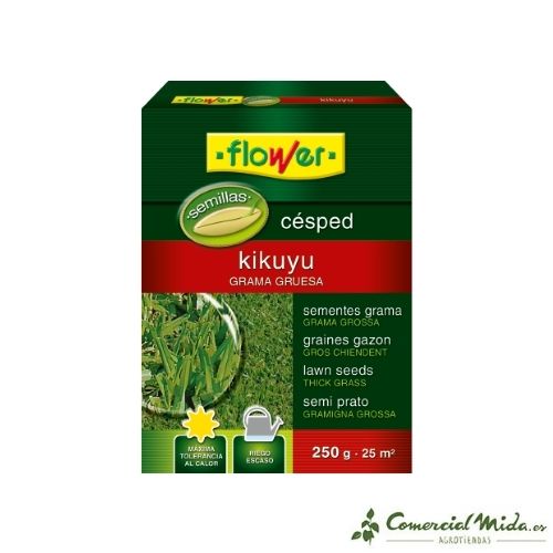 Semillas Césped Kikuyu Flower 250gr