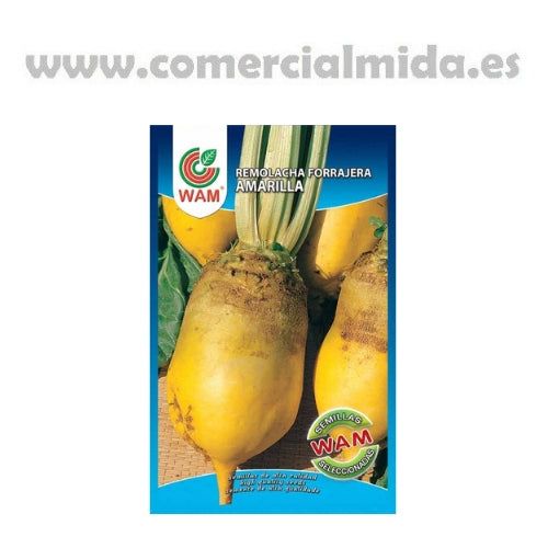 Semillas de Remolacha Forrajera Amarilla WAM 250 gr.