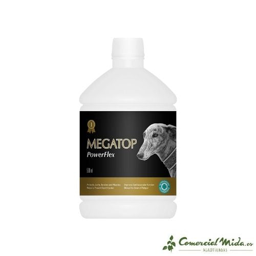 Suplemento alimenticio para perros Megatop Powerflex 500 ml de Vetnova