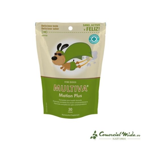 Suplemento Alimenticio para perros Multiva Motion Plus 30 chews de Vetnova