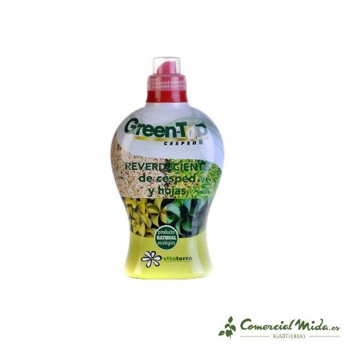 Abono líquido Greentop reverdeciente de césped y hojas 750 ml de Vitaterra